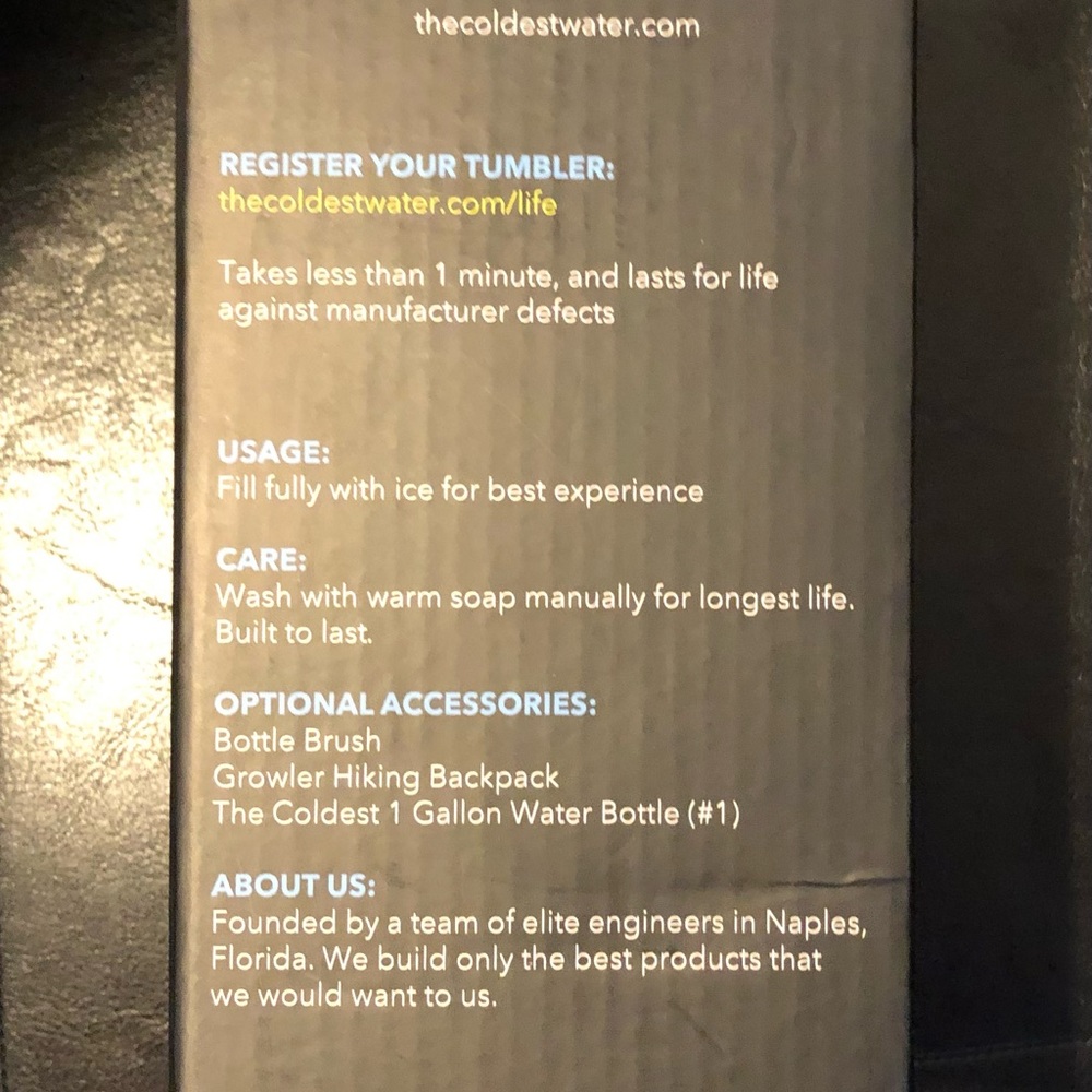 The Coldest Water Tumbler - Picture 7 of 8